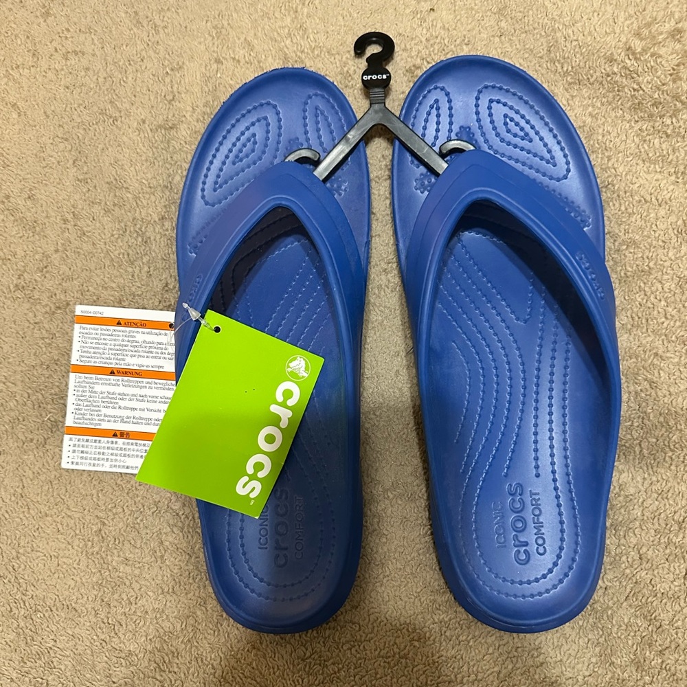 CROCS Vibrant Blue Sandals